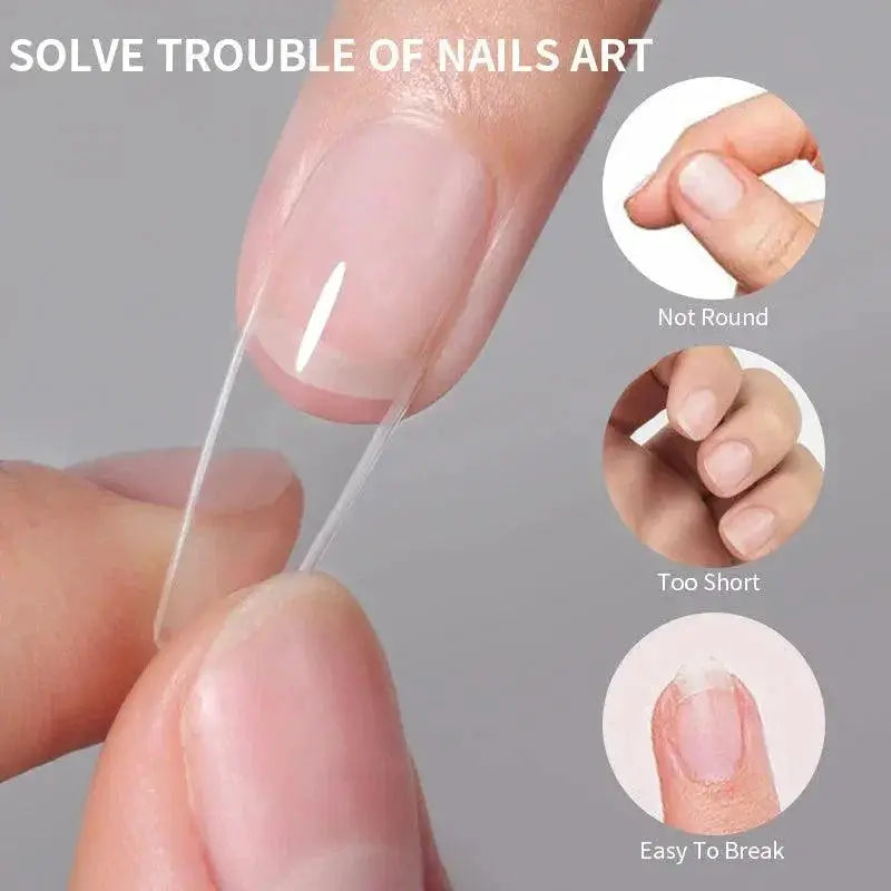 False Nail Extension Kit With Gel Tips For Professionals