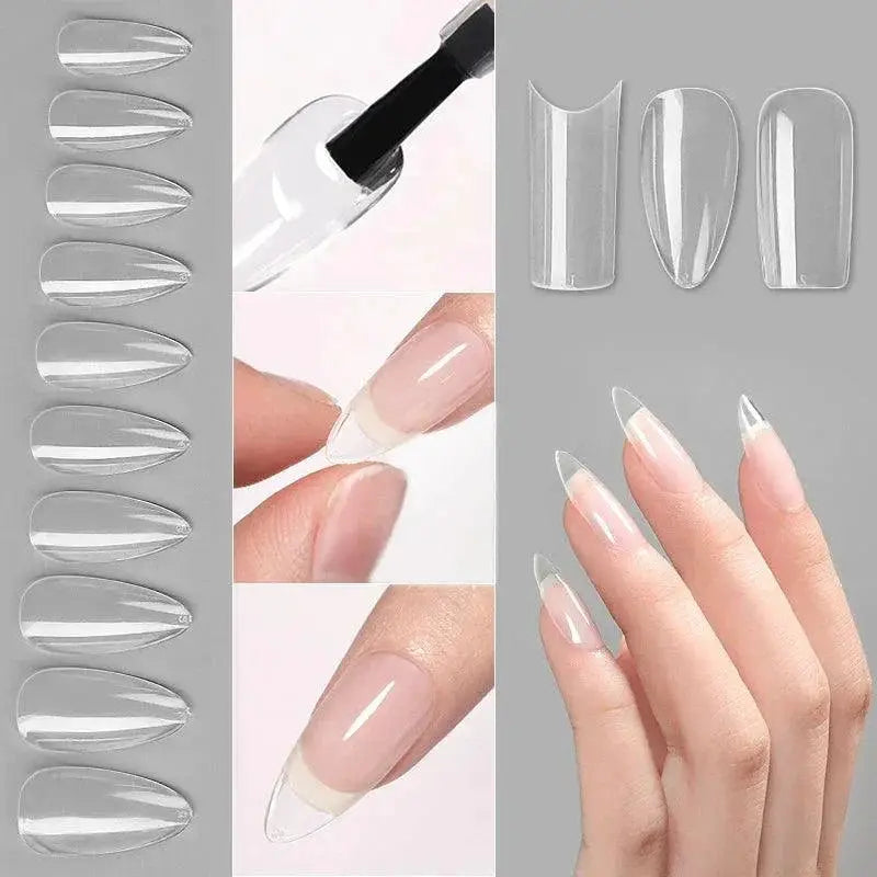False Nail Extension Kit With Gel Tips For Professionals