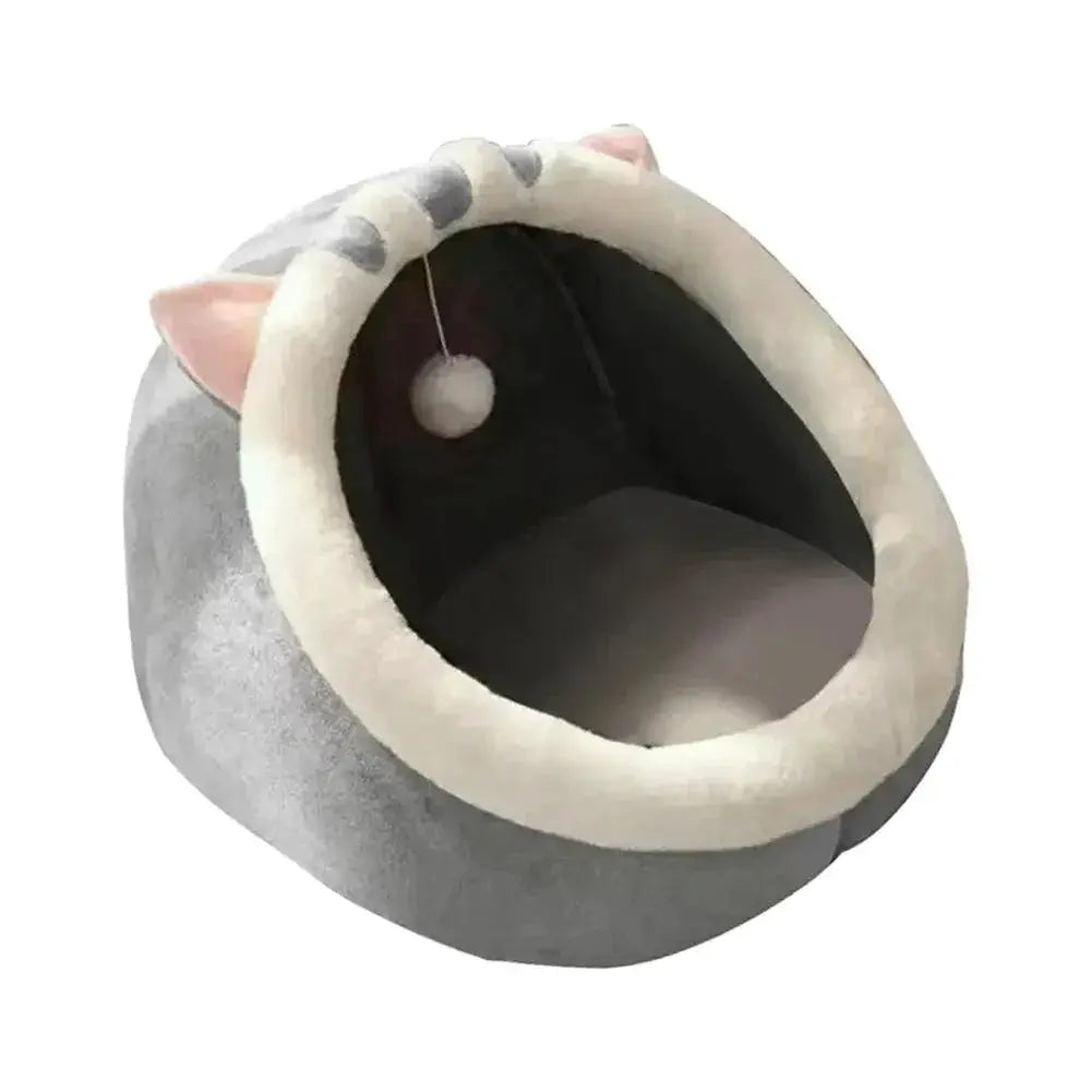 Cozy Cat Bed For Small Pets All Seasons Washable Velvet