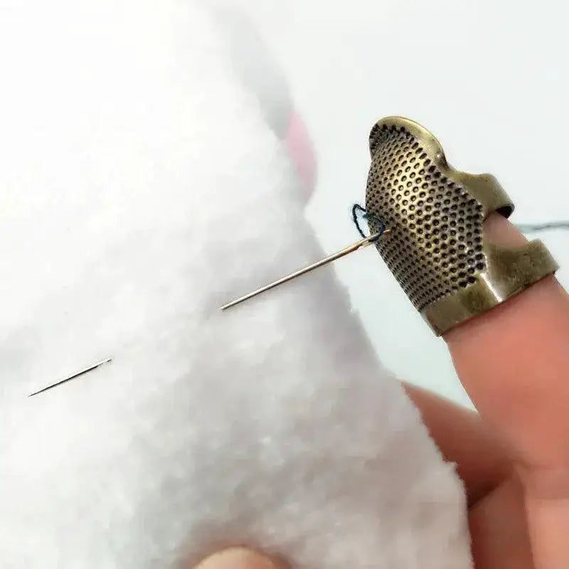 Retro Thimble Ring Protective Antique Sewing Accessory
