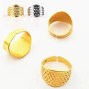 Retro Thimble Ring Protective Antique Sewing Accessory