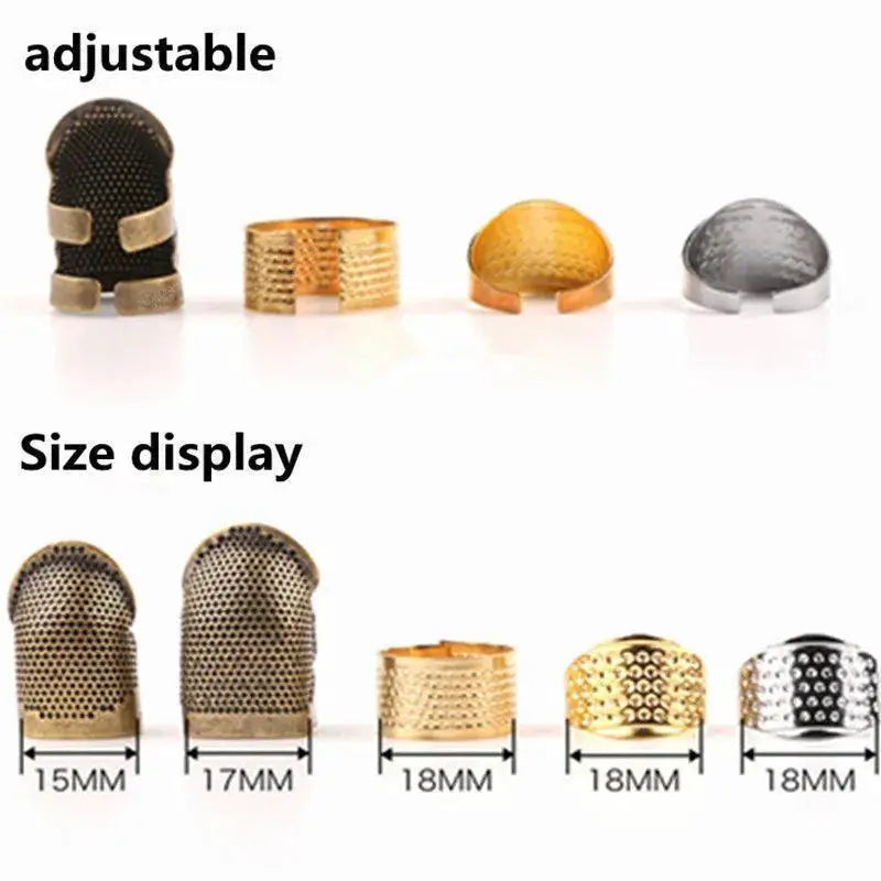 Retro Thimble Ring Protective Antique Sewing Accessory