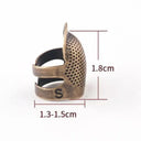 Retro Thimble Ring Protective Antique Sewing Accessory