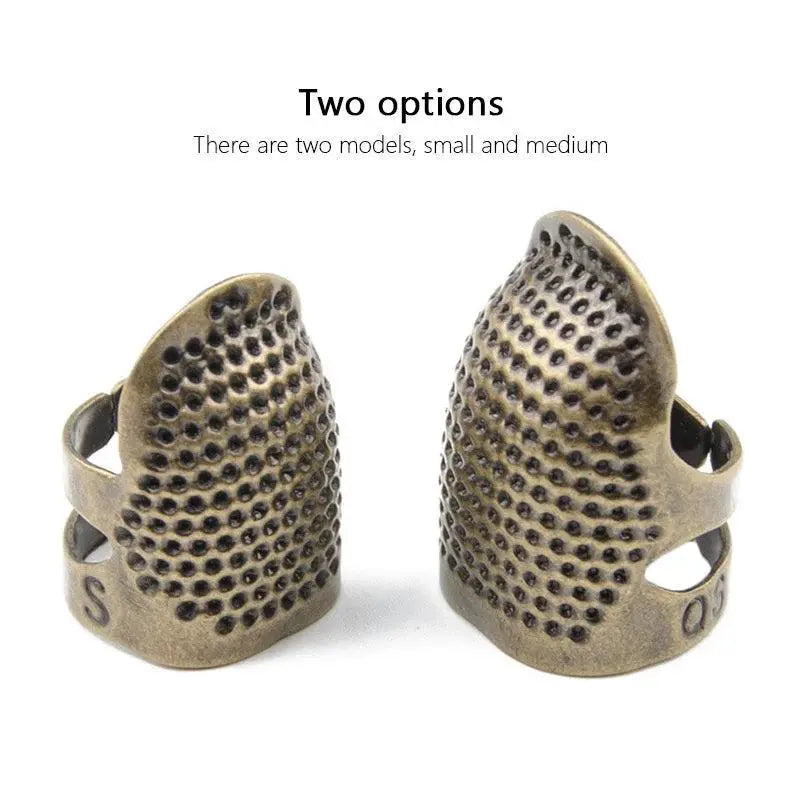 Retro Thimble Ring Stainless Steel Jewelry Making Tool DIY