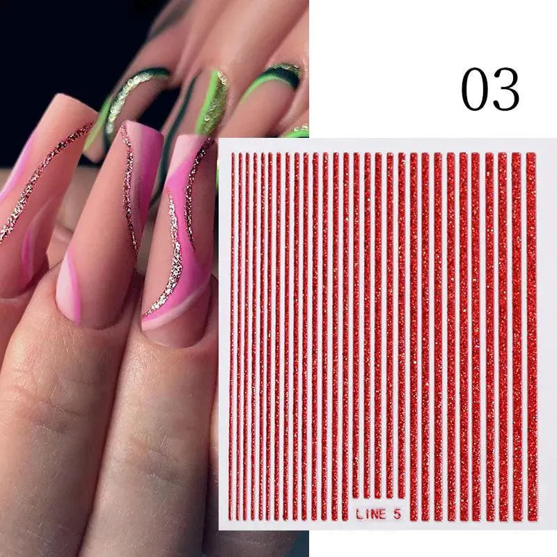 Nail Art Decals for Glam Nails — product view 11