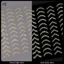 Nail Art Decals for Glam Nails
