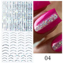 Nail Art Decals for Glam Nails