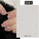 Nail Art Decals for Glam Nails