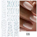 Nail Art Decals for Glam Nails