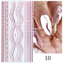 Nail Art Decals for Glam Nails