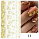 Nail Art Decals for Glam Nails