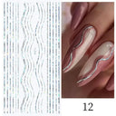 Nail Art Decals for Glam Nails