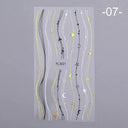 Nail Art Decals for Glam Nails