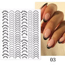 Nail Art Decals for Glam Nails