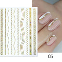 Nail Art Decals for Glam Nails