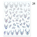 Nail Art Decals for Glam Nails
