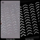 Nail Art Decals for Glam Nails