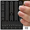 Nail Art Decals for Glam Nails
