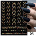 Nail Art Decals for Glam Nails