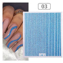 Nail Art Decals for Glam Nails