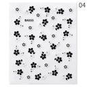 Nail Art Decals for Glam Nails