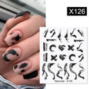 Nail Art Decals for Glam Nails
