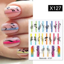 Nail Art Decals for Glam Nails