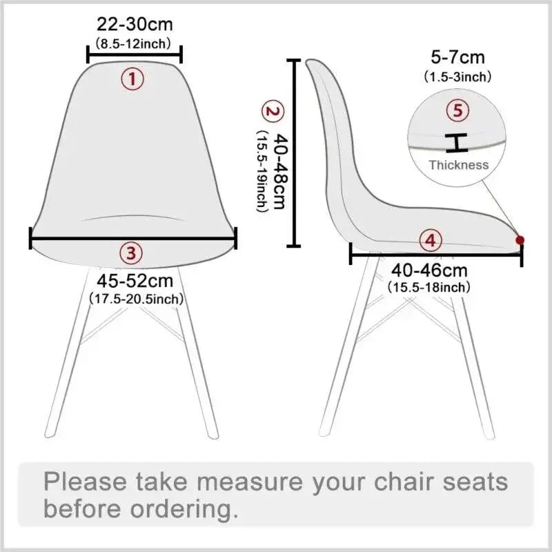 Chair Cover Set Stretchable Protectors for Elegant Events