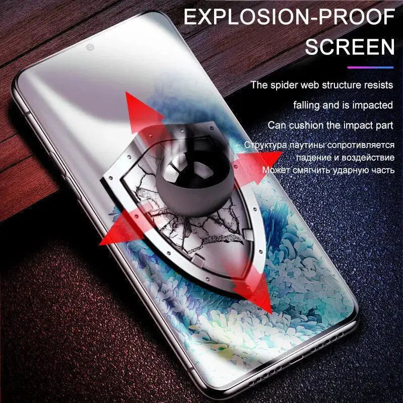 Hydrogel Screen Protector For Samsung Galaxy 4 Pack