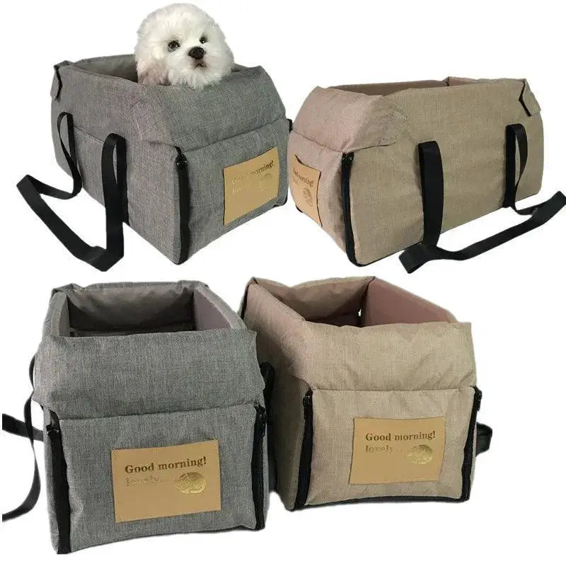 Luxury Central Control Pet Car Seat For Comfortable Travel