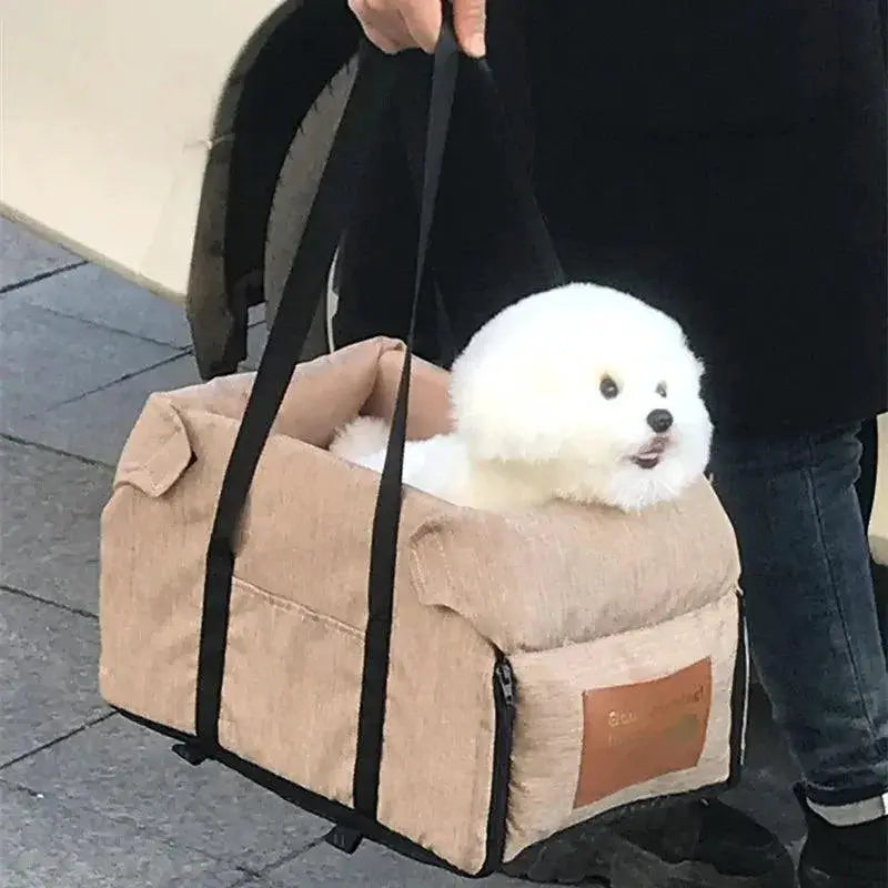 Cozy Portable Pet Travel Bed for Small Dogs and Cats