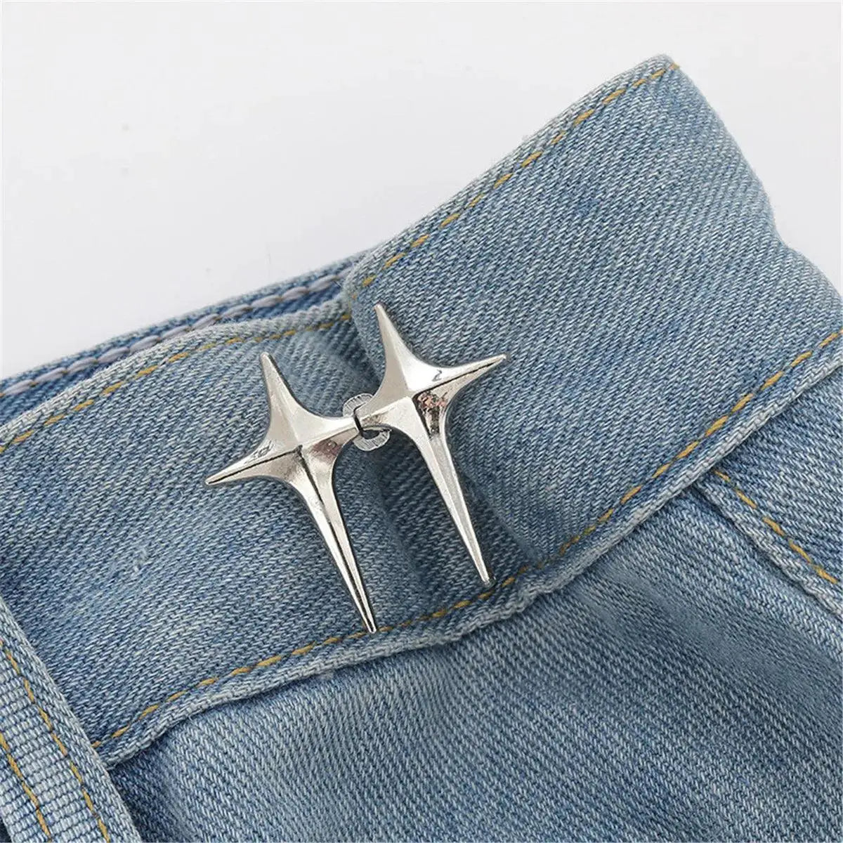 Bowknot Button Waist Tightener Effortless Adjustment Tool