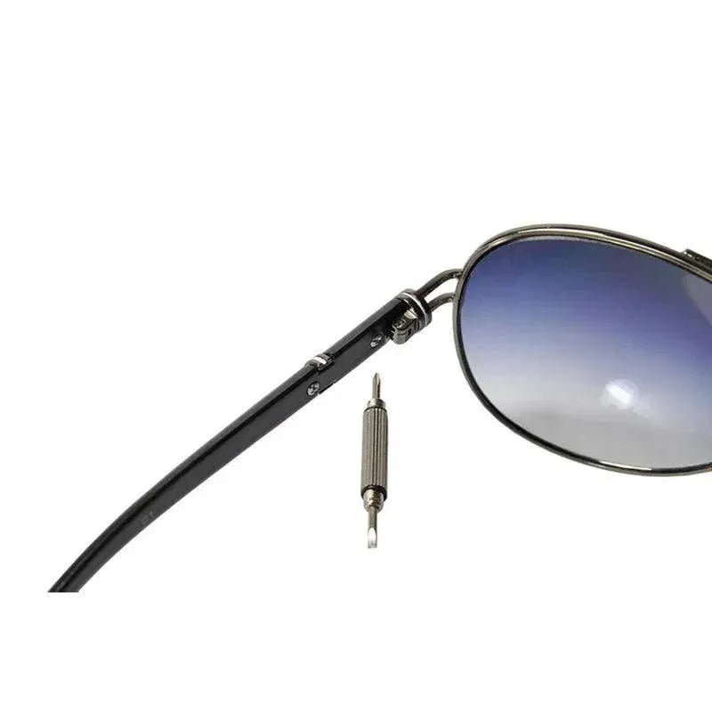 Portable 3 In 1 Eyeglass Screwdriver Keychain Tool Accessory