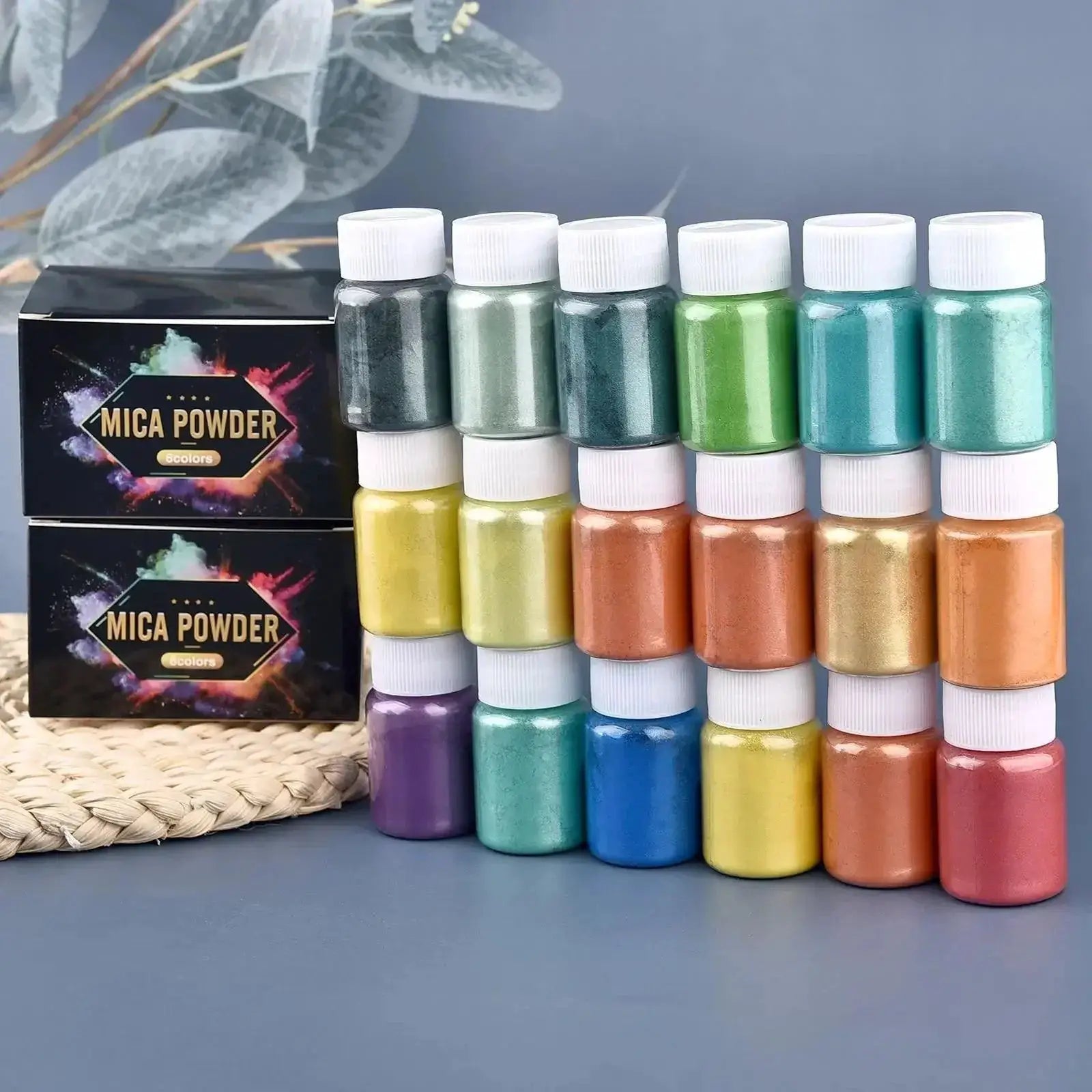 Pearl Powder Pigment Set For Sparkling Craft Projects
