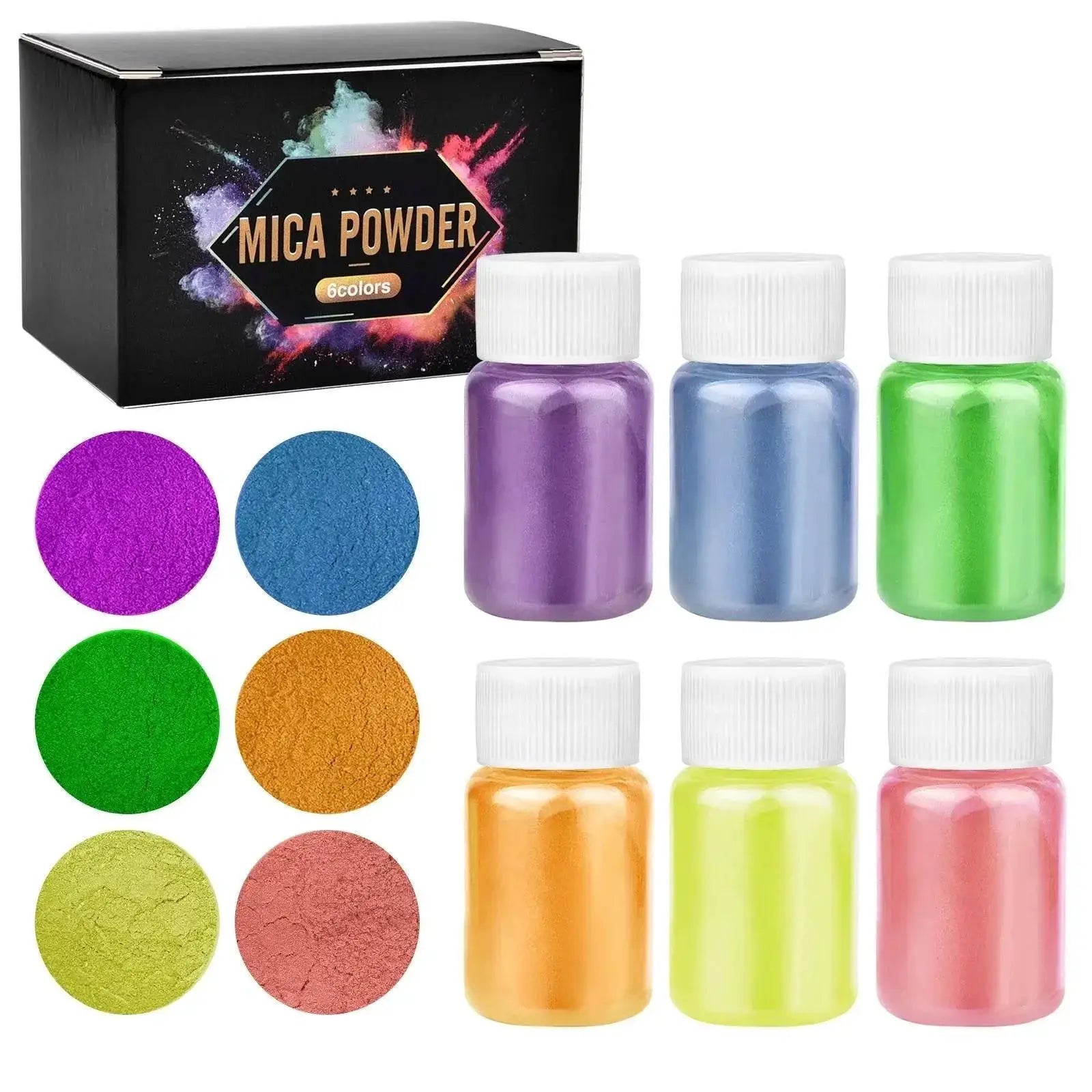 Pearl Powder Pigment Set For Sparkling Craft Projects