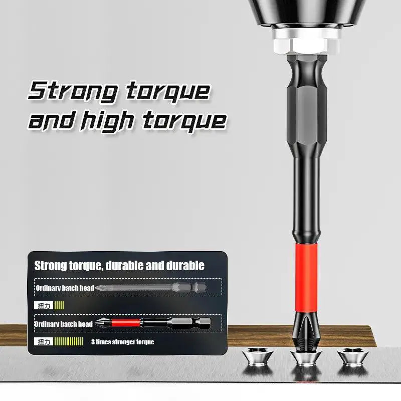 Magnetic Screwdriver Bits Set High Torque Waterproof