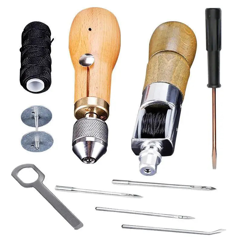 Leather Awl Set Leatherworking Tools For Beginners And Pros