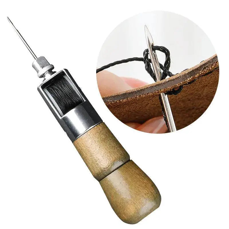 Leather Awl Set Leatherworking Tools For Beginners And Pros