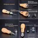 Precision Leather Awl Set for Beginners