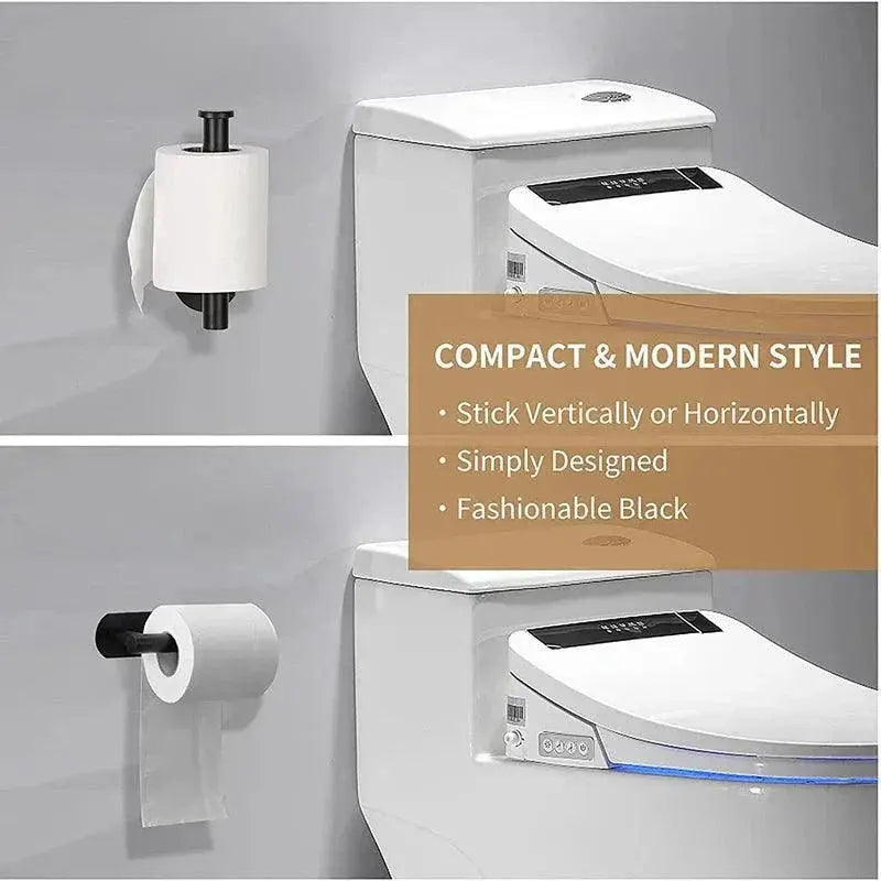 Stainless Steel Adhesive Paper Towel Holder Space Saving