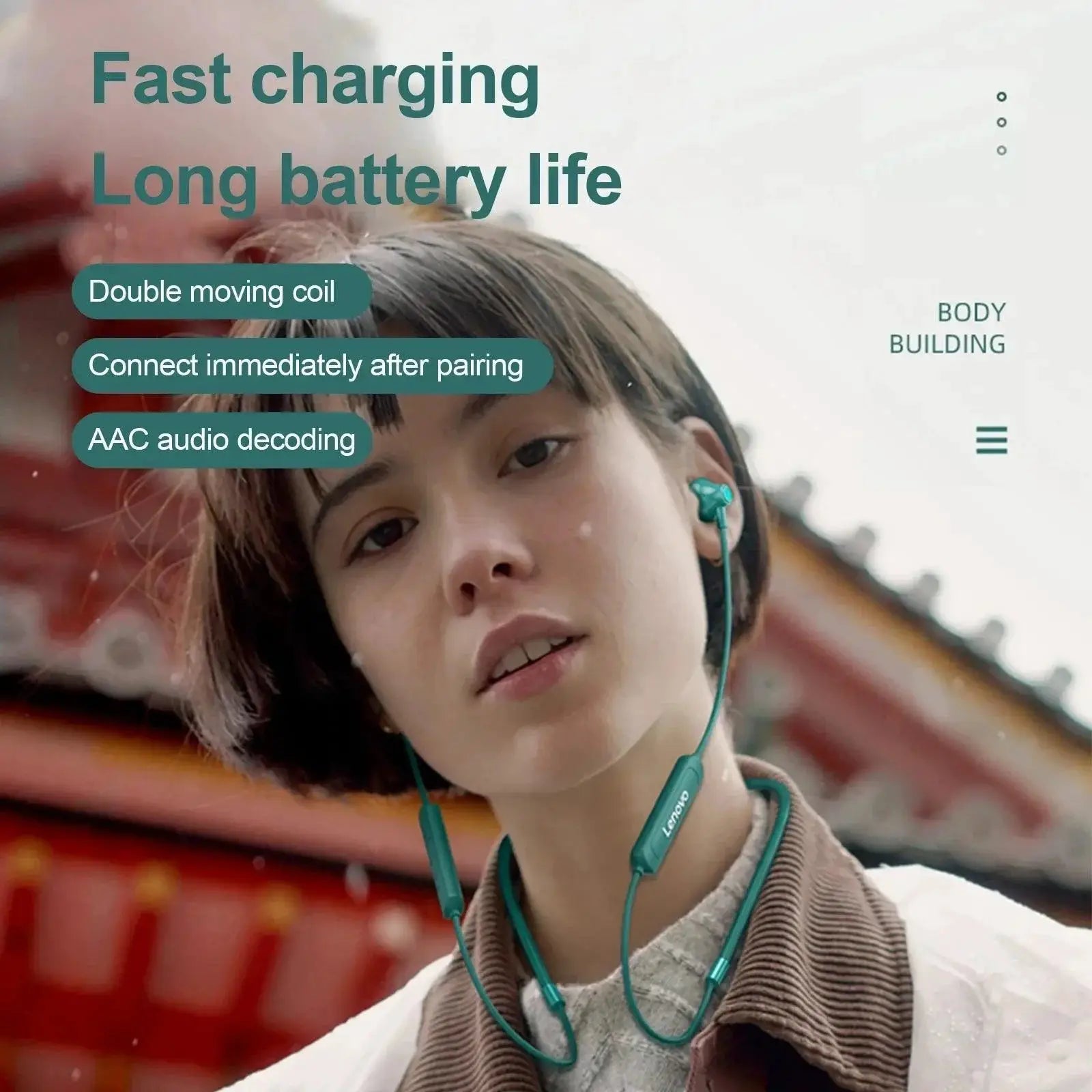 SH1 Wireless Earphones Premium Sound for Active Lifestyle