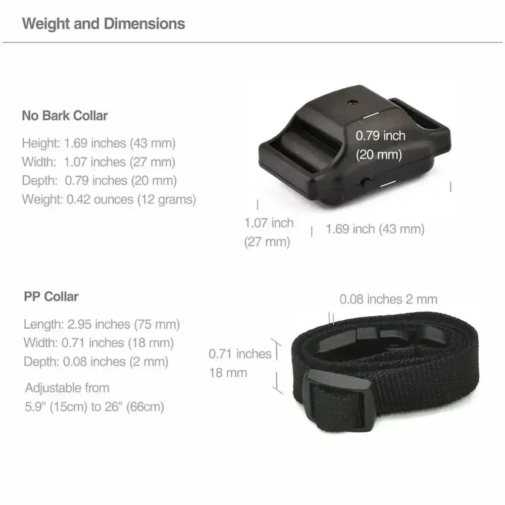 Dog Bark Control Collar Humane Training Solution For Dogs