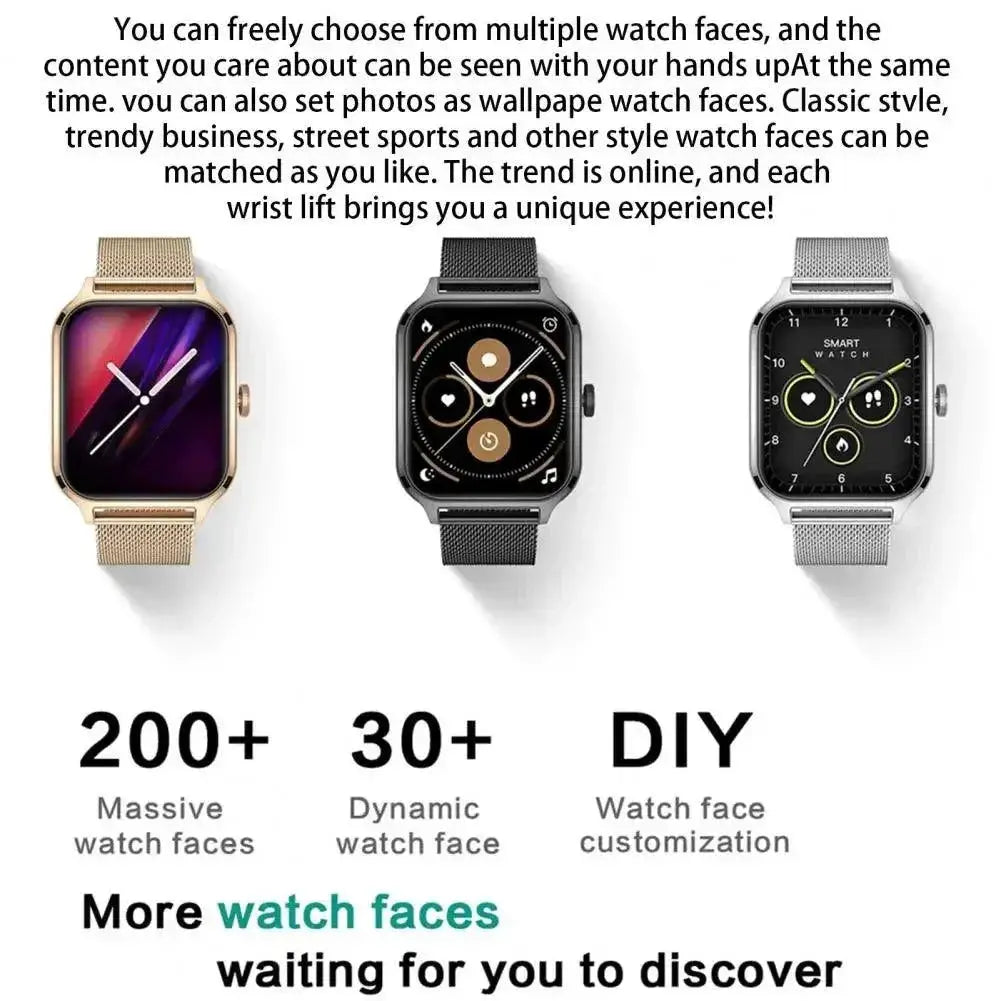 Premium Fitness Tracker Smartwatch Elevate Your Health Style