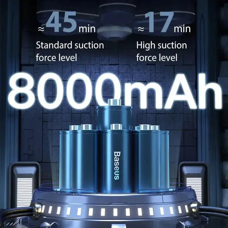 Baseus A3 Car Vacuum Wireless Cleaner With LED Light