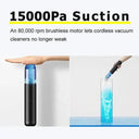 Powerful Suction Car Vacuum for Drivers