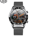 LIGE Health Tracker Smartwatch With Bluetooth Call Feature