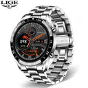 LIGE Health Tracker Smartwatch With Bluetooth Call Feature
