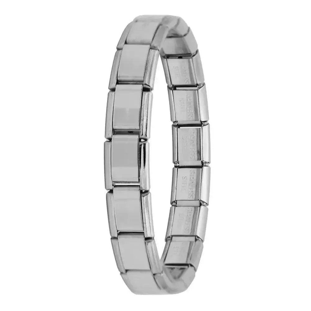 Italian Charm Bracelet Stylish Stainless Steel Jewelry