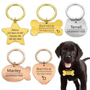 Engraved Pet ID Tag for Cats and Dogs