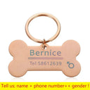 Engraved Pet ID Tag for Cats and Dogs